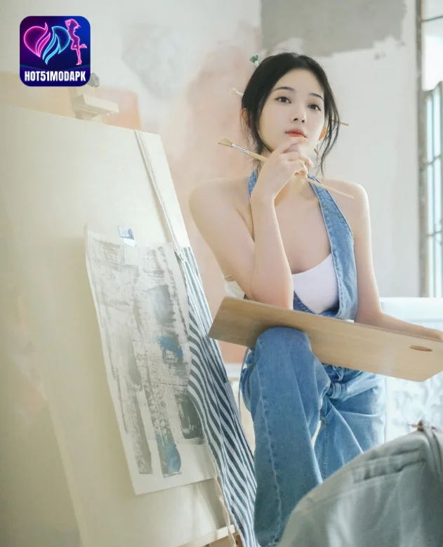 Feng, Gadis Cantik Malaikat: Bintang Tiongkok di Hot51 yang Mendebarkan . The most beautiful girl Angel 1 - HOT51 MOD APK Feng-Hot51