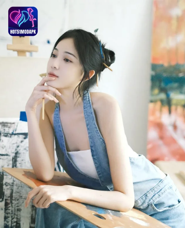 Feng, Gadis Cantik Malaikat: Bintang Tiongkok di Hot51 yang Mendebarkan . The most beautiful girl Angel 3 - HOT51 MOD APK Feng-Hot51